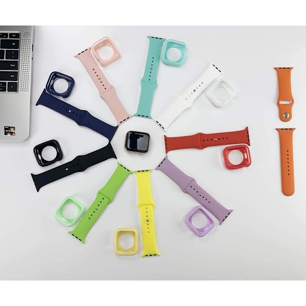 Til Apple Watch Case 40mm Serie 6/5/4/SE Soft