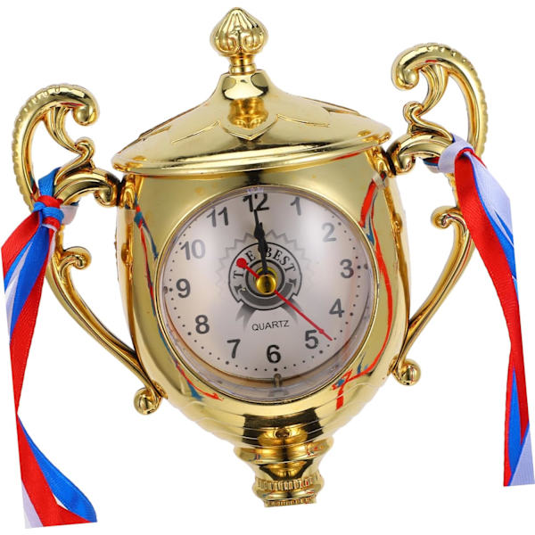 1 st barnpokal - stil klocka bordsklocka unik klocka skrivbordsalarmklocka blandad färg blandad färg