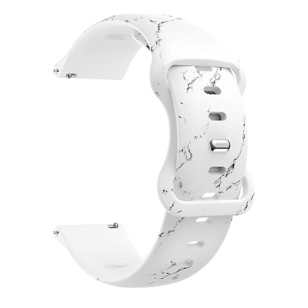 För Fitbit Versa Tryck Fjärils Spänne Silikon Klockarmband ZLS Mable