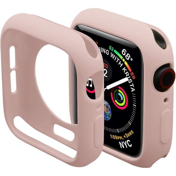Kompatibelt Apple Watch Series 6 Series 5 Series 4 Deksel 44mm, Anti-ripe Støtsikkert Beskyttelsesdeksel for 44mm Series 6 / Series 5 / Series 4 Pin