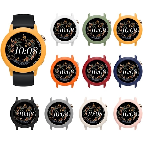 [10-pak] Beskyttelsescover til Huawei Watch GT3 42MM, blødt TPU beskyttelsescover kompatibelt med Huawei Watch GT3 42MM Smart Watch, 10 stk., One Size
