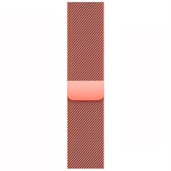 För Oppo Watch 3 Pro Milanese rostfritt stål metall armband XWJ Orange