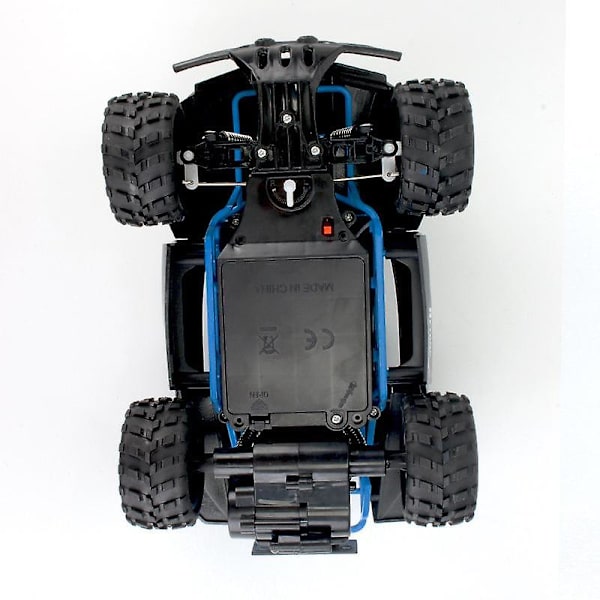 KYAMRC KY-1818A 1:18 2.4G Ökenklättring RC Bil Barnleksak Simulering Off-road Fjärrkontrollbil Black