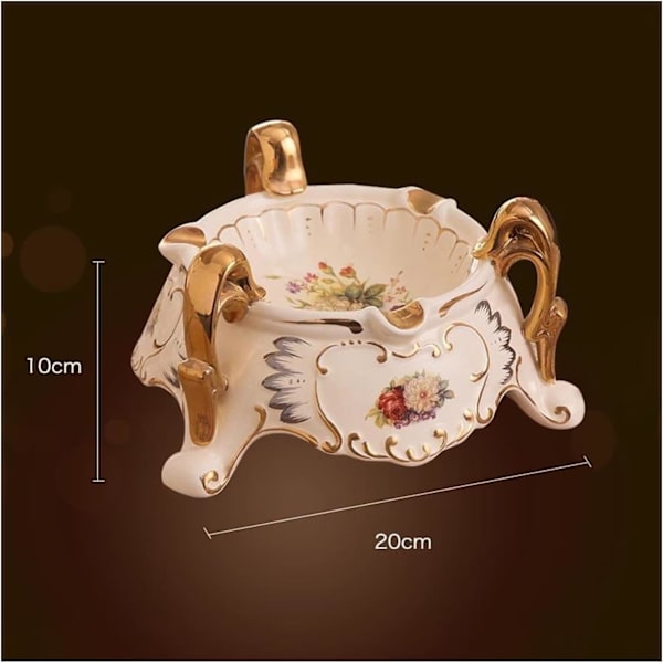 Halloween Øjne Glas Askebæger Rund Cigaretter Askebak Holder Etui Til Hjemmet Kontor Indendørs Dekoration style One Size style One Size