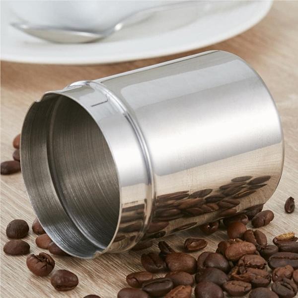 Kaffe-dammvippa i rostfritt stål med latte-mallar för choklad-shaker-mallar, ströverktyg