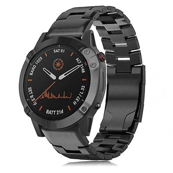 Garmin Fenix ​​6 22 mm:n titaaniseoksesta valmistettu watch NGX Black