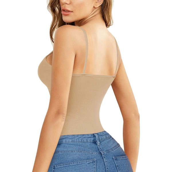 Shapewear-toppar för kvinnor, magkontroll, formande camisole, sömlös kropp