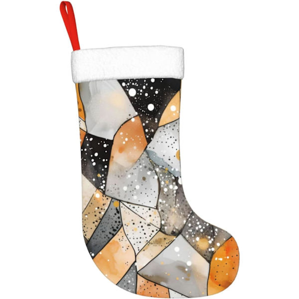 God Jul Marmor-Julklappsäckar, 45 cm, mjuka julklappsäckar, klassiska presentpåsar för fest, semester, eldstad, dekorationer, Fa