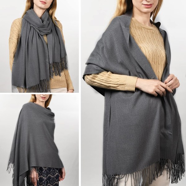 Silke skjerf pashmina sjal og omslag for bryllupsgaver brud