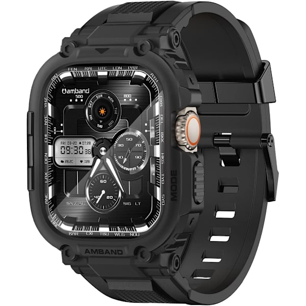 Bands Case Skärmskydd Kompatibel med Apple Watch