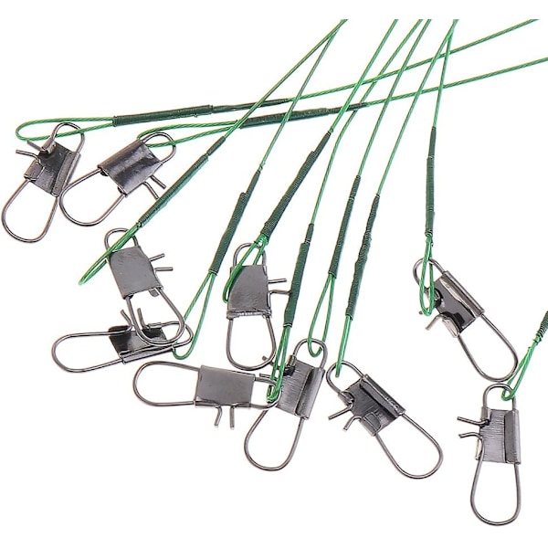 Fiskewire-tafsar - 20 st rostfria fiskewire-tafsar med