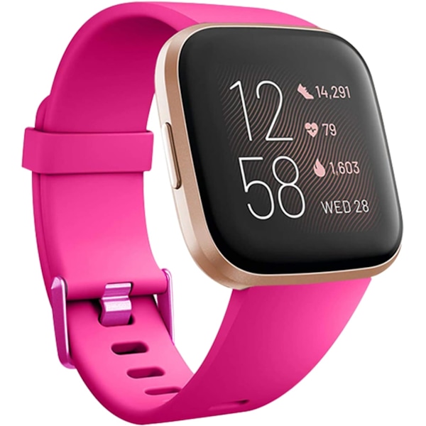 Färgglada silikonarmband för Fitbit Versa 2