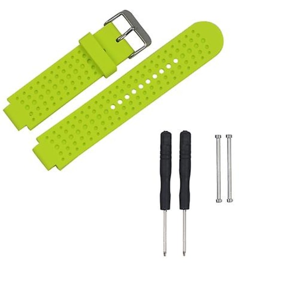 For Garmin Forerunner 620 Solid Color Replacement Wrist Strap Watchband KRJ Lime