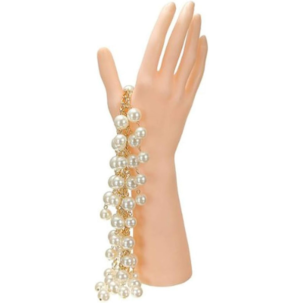 Kvinnlig skyltdocka Arm Hand Up Ring Armband Smycken Display Stand Hållare