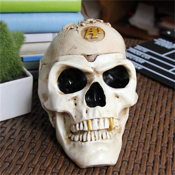 Halloween græskar askebæger til cigaretter Desktop rygning askebakke PU askeholder til hjemmekontor dekoration stil En størrelse stil En størrelse