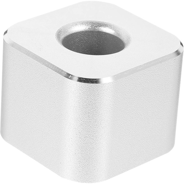 4 st aluminiumlegering pennhållare, enstaka pennhållare, pennställ för kontor, kreativt pennställ, metall enkel pennhållare, silver x 4 st