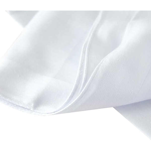 100% mjuka bomullsnäsdukar för män (12-pack)