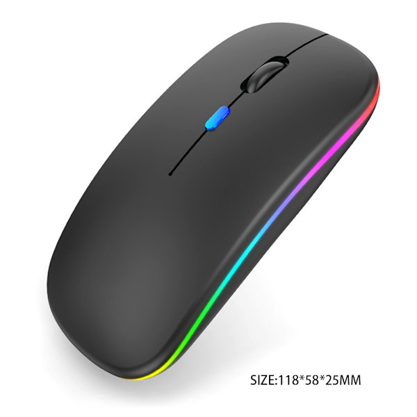 Trådløs gamingmus - Komfortabel ergonomisk mus til computer