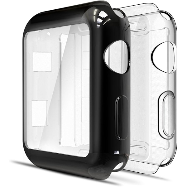 Mjukt skärmskydd Bumper Case Kompatibel med Apple Watch 38mm
