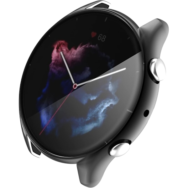 E Näytönsuojakotelo Yhteensopiva Amazfit GTR 3 & GTR 3 Pro:n kanssa, Premium Pehmeä TPU Ohut Pinnoitettu Suojakuori [Naarmuuntumaton] Amazfit GTR 3 Sma:lle
