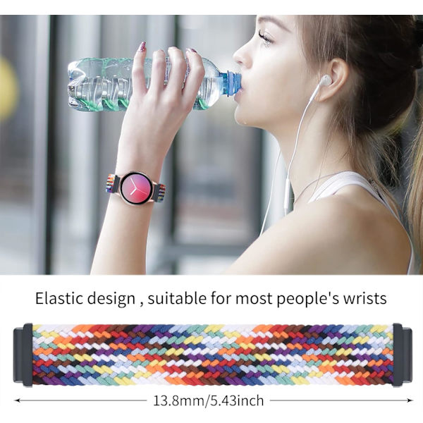 Elastiske remme kompatible med Samsung Galaxy Watch