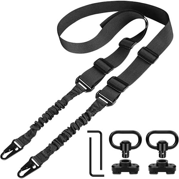 Sling med modulärt lås - Justerbar längd Sling med metallkrokar
