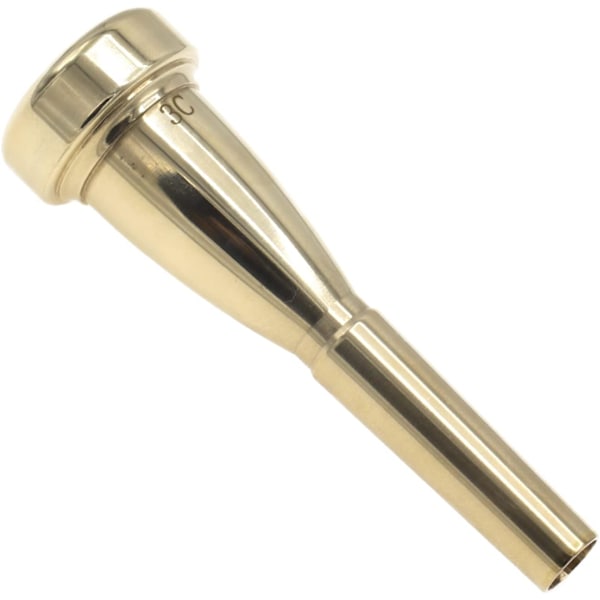 Guldpläterad 3C Trumpet Munstycke - Metall Trumpet Tillbehör