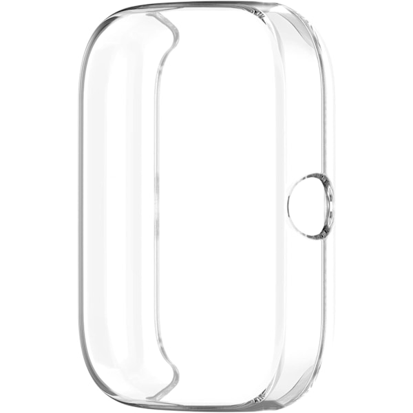 Pehmeät TPU-kotelot suunniteltu Amazfit GTS 4 Mini -kotelolle Näytönsuoja Täysi suojakotelo kellotaulun suojus Amazfit GTS 4 Minille (ei GTS4:lle) (Kirkas) Cl