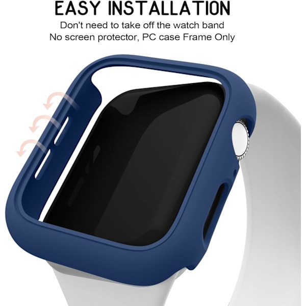 4-pak kompatibel for Apple Watch Case 38 mm