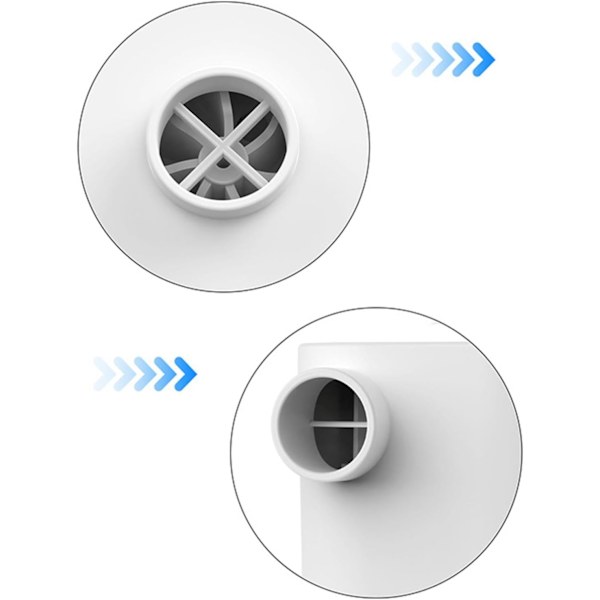 Uppblåsbar luftpump, uppladdningsbar sängmadrassuppblåsare med 5 munstycken, 30000 rpm snabb luftpump för poolflottörer, simringar, luftmadrasser, luft