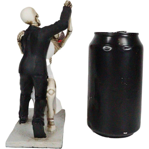Ebros Kærlighed Dør Aldrig Evig Bryllup Tango Dans Skelet Figur Par Dias De Los Muertos De Dødes Dag Indretning Skeletter