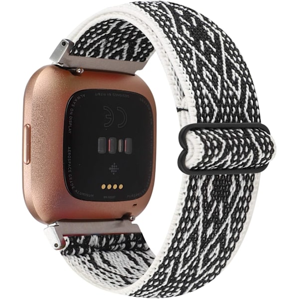 Justerbar elastisk rem kompatibel med Fitbit Versa/Versa