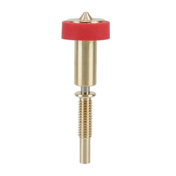 1 st Brass Titanium Munstycke Heatbreak Brass Titanium Munstycke för Hotend Extruder 0.4mm