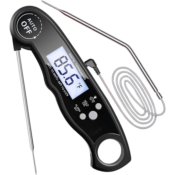 Direktläst Kötttermometer Dubbel Prob Ultrsnabb Bäst