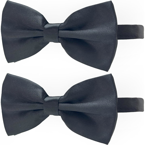 Sort slips til hunde, justerbar slips til hunde med butterfly, til mellemstore og store hunde, katte, kæledyr, bryllup, fødselsdag, dimission, ferie, jul, kostumer
