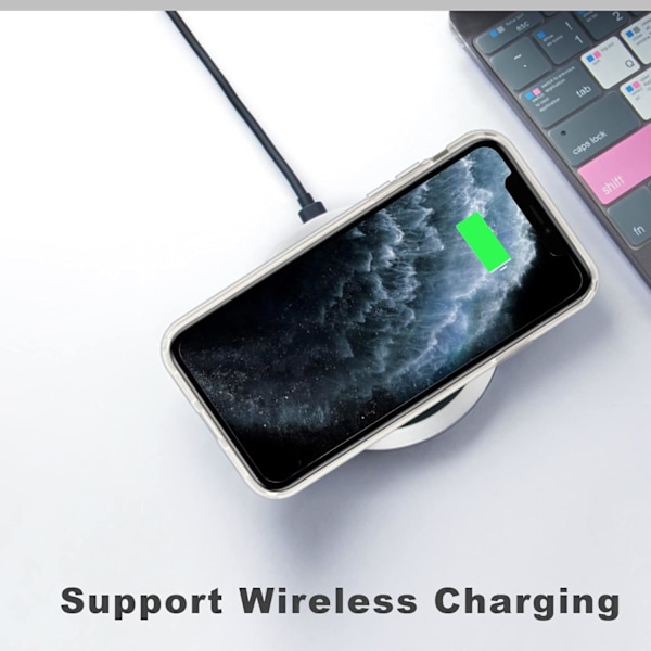 Yhteensopiva iPhone 11 Pro Max -kotelon kanssa Kirkas, Läpinäkyvä Pehmeä Iskunkestävä Suojaava Ohut Puskurikotelo Puhelinkotelo - 6.5 ih Kirkas
