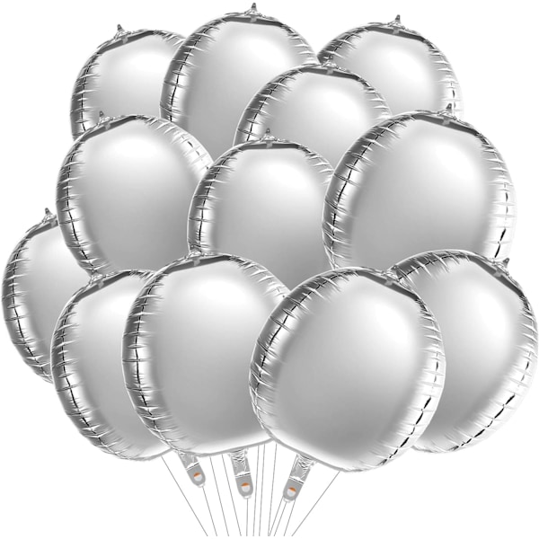 22 tommer 4D balloner store sfæriske folieballoner