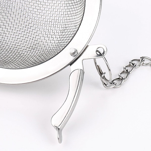 2 st rostfria teinfuser i mesh, 2,1 tum tekula tesil