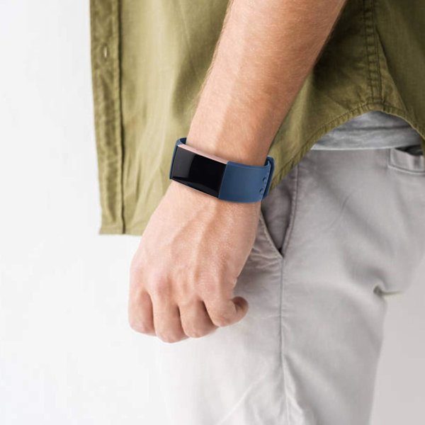Kompatible remmer for Fitbit Charge 3 og Charge 4 - Pustende silikonbånd