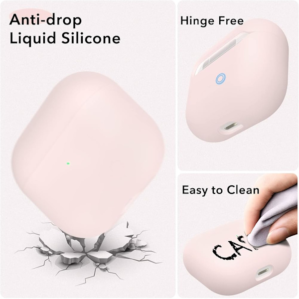 Kompatibel med Case 3. Liquid Silicone Ptotection Case