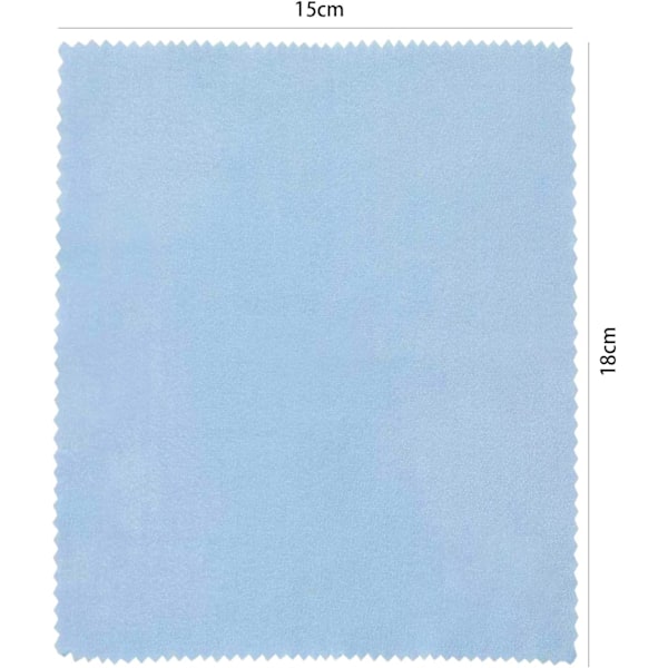 20 st glasögonrengöringsdukar i mikrofiber