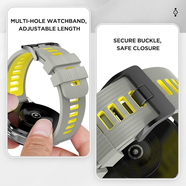 Klockarmband kompatibel med Huawei Watch GT3 46mm/GT2/GT2 Pro/GT