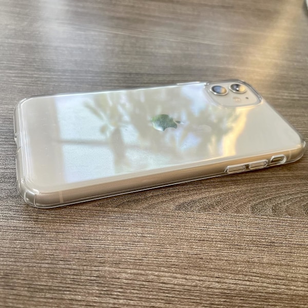 Yhteensopiva iPhone 11 -kotelon kanssa, Kirkkaat TPU-puhelinkotelot Iskunkestävä puskurikotelo Naarmuuntumista estävä Suojaava Ohut Kristallipuhelinkotelo 11 6.1ih Kirkas