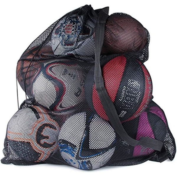 Ball Net Bag Fotbollsväska - Slitstark mesh för sportbollar (28,35 x 39,37)