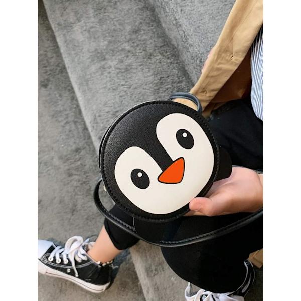 Söta tecknade småbarn Mini plånböcker Casual Messenger Bag Handväskor