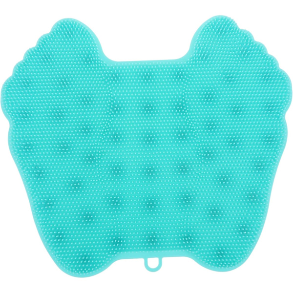Duschfotskrubbmatta i silikon Plantar Fasciitis fotmassager ej