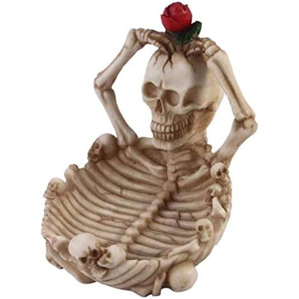 3 stk. Askebæger Seje Ting til Dit Værelse Rygning Askebeholder Hjemmeindretning Desktop Smykke Rygning Askebakke Halloween Ornament Kranie Dekoration
