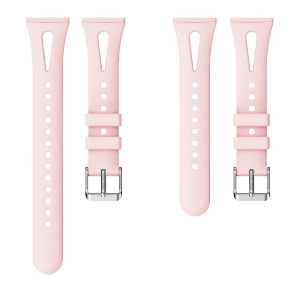For Fitbit Versa 3 / 4 Vanddråbe Slim Silikonurrem RIC Pink