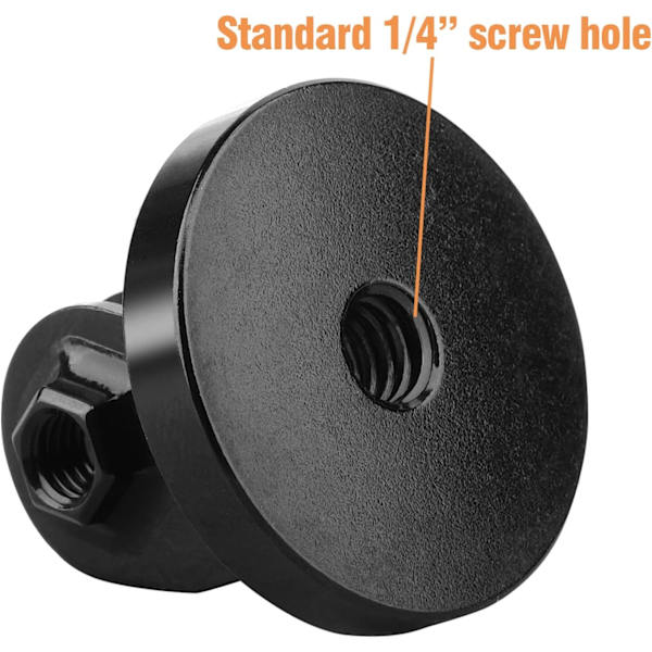 1/4 stativadapter för - Kompatibel med olika kameror