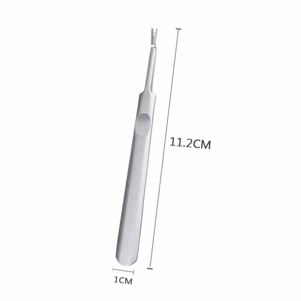Nagelbandstrimmer i rostfritt stål Pusher Remover Sax Remover